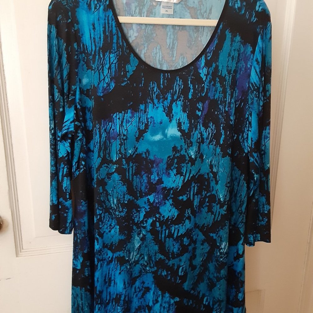Peter Nygard XL Blue & Black